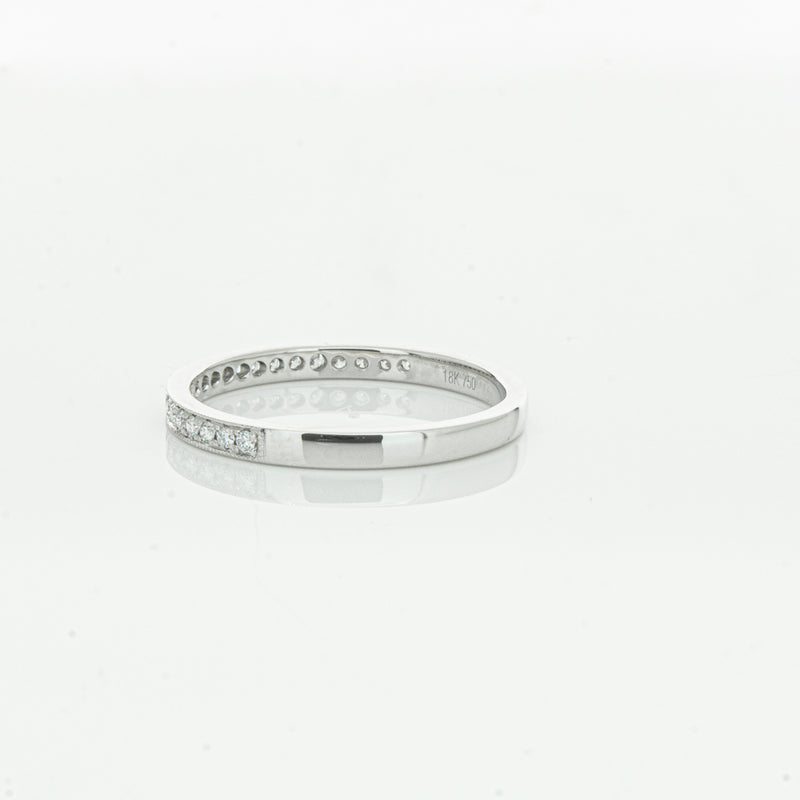 18ct White Gold .16ct Diamond Galaxis Band-Ring-Walker & Hall