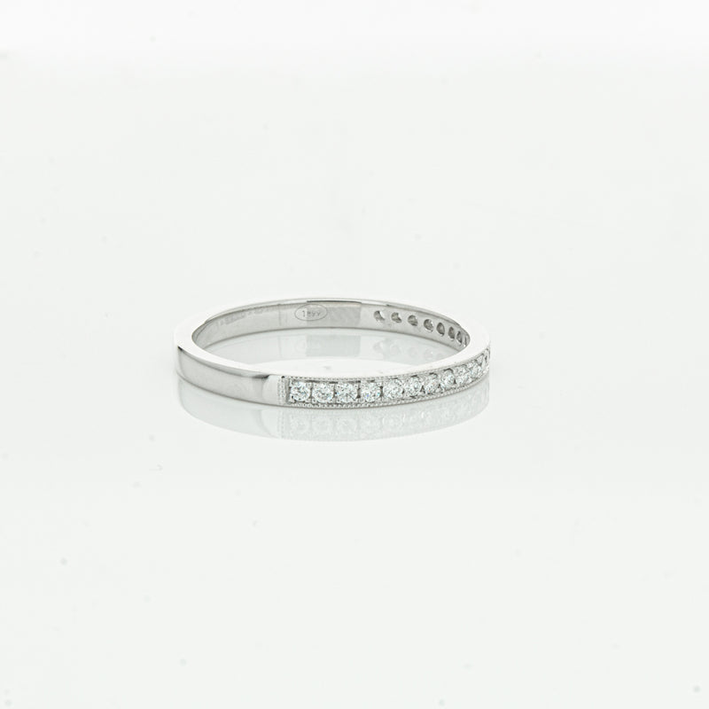 18ct White Gold .16ct Diamond Galaxis Band-Ring-Walker & Hall