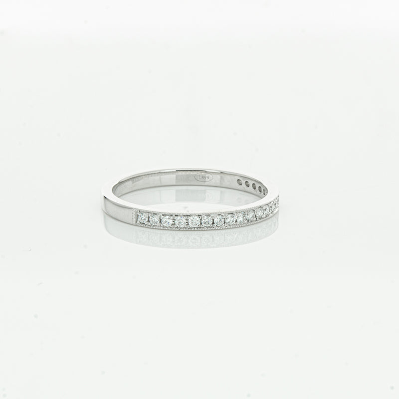18ct White Gold .16ct Diamond Galaxis Band-Ring-Walker & Hall