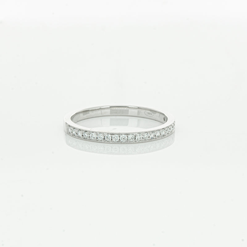 18ct White Gold .16ct Diamond Galaxis Band-Ring-Walker & Hall