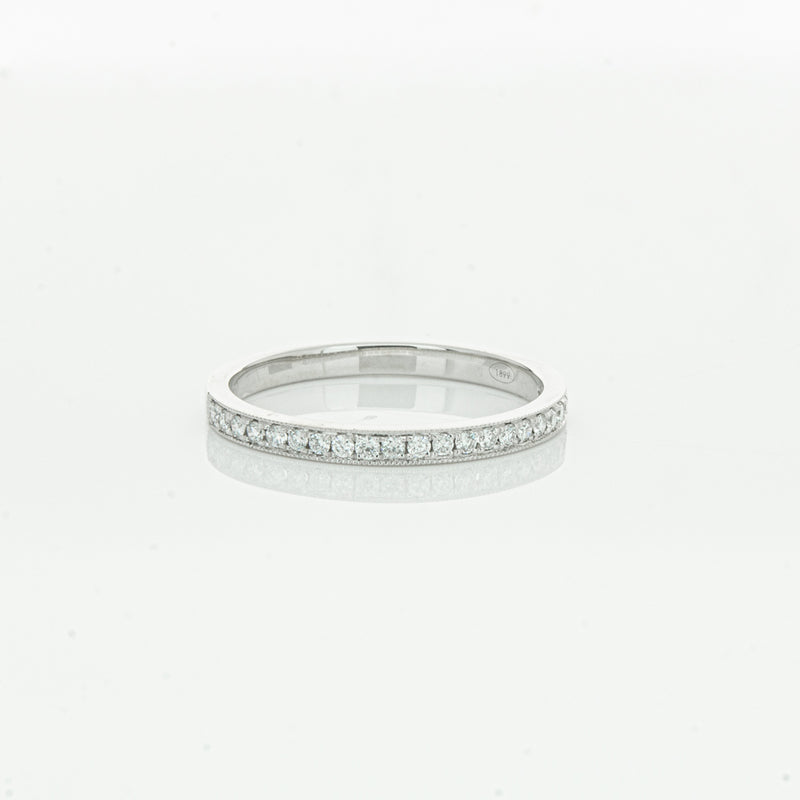 18ct White Gold .16ct Diamond Galaxis Band-Ring-Walker & Hall