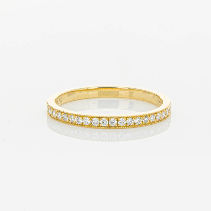 18ct Yellow Gold .16ct Diamond Galaxis Band-Ring-Walker & Hall