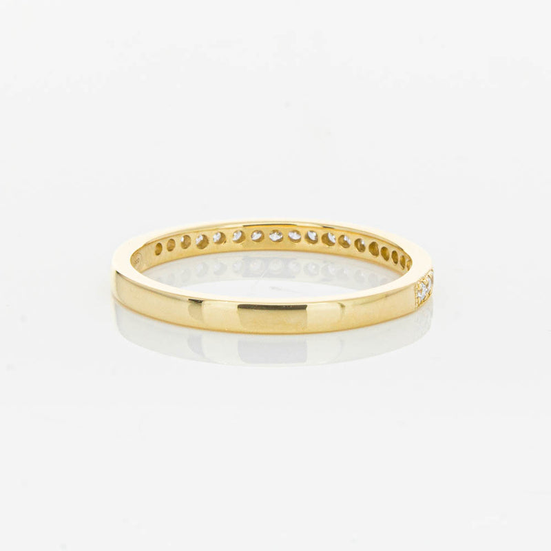 18ct Yellow Gold .16ct Diamond Galaxis Band-Ring-Walker & Hall