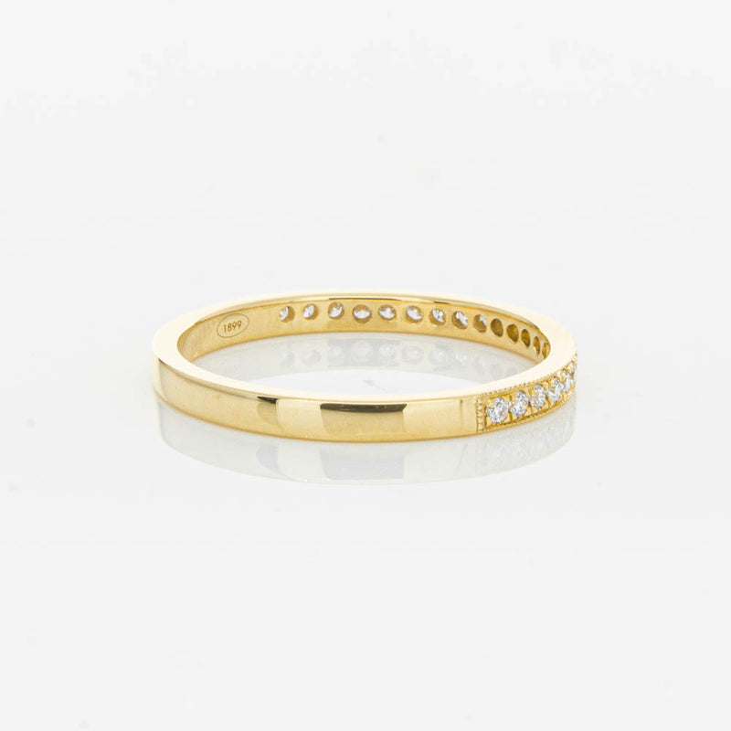 18ct Yellow Gold .16ct Diamond Galaxis Band-Ring-Walker & Hall