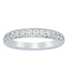 18ct White Gold .50ct Diamond Meridien Band-Ring-Walker & Hall