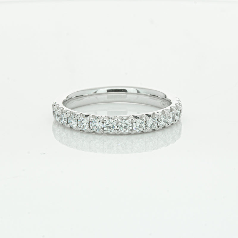 18ct White Gold .50ct Diamond Meridien Band-Ring-Walker & Hall