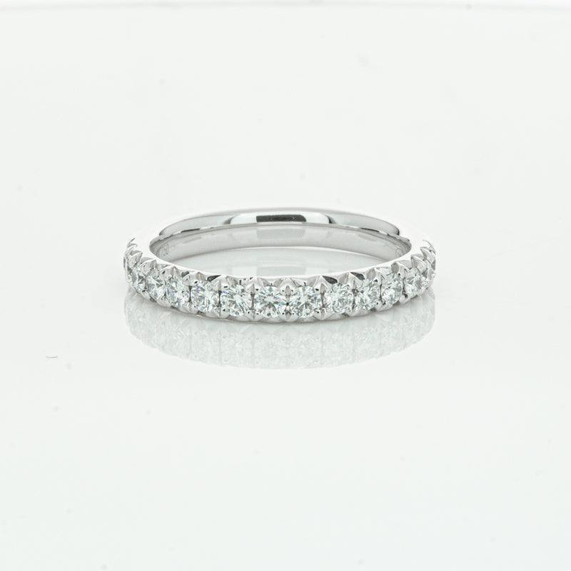 18ct White Gold .50ct Diamond Meridien Band-Ring-Walker & Hall