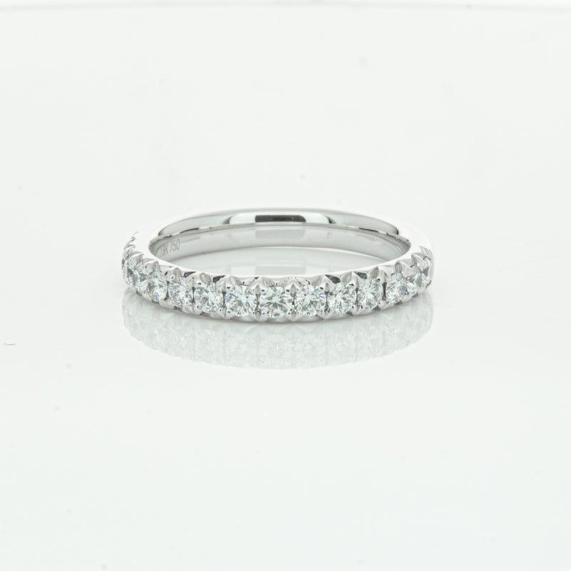 18ct White Gold .50ct Diamond Meridien Band-Ring-Walker & Hall