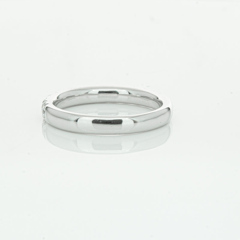 18ct White Gold .50ct Diamond Meridien Band-Ring-Walker & Hall