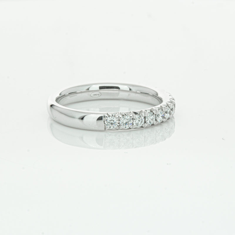18ct White Gold .50ct Diamond Meridien Band-Ring-Walker & Hall