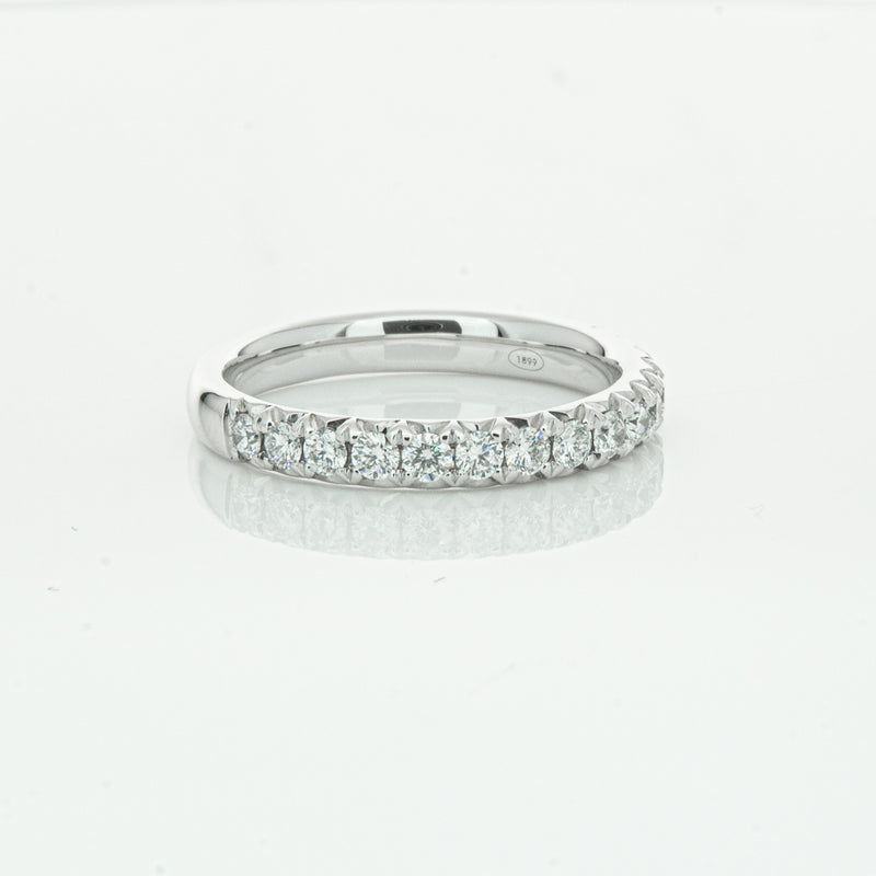 18ct White Gold .50ct Diamond Meridien Band-Ring-Walker & Hall