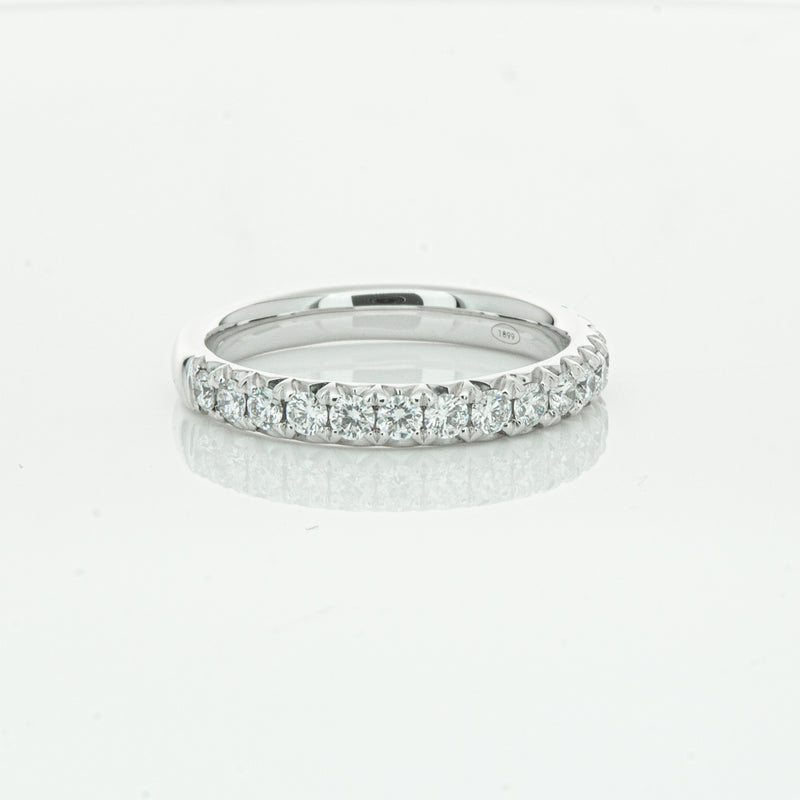 18ct White Gold .50ct Diamond Meridien Band-Ring-Walker & Hall