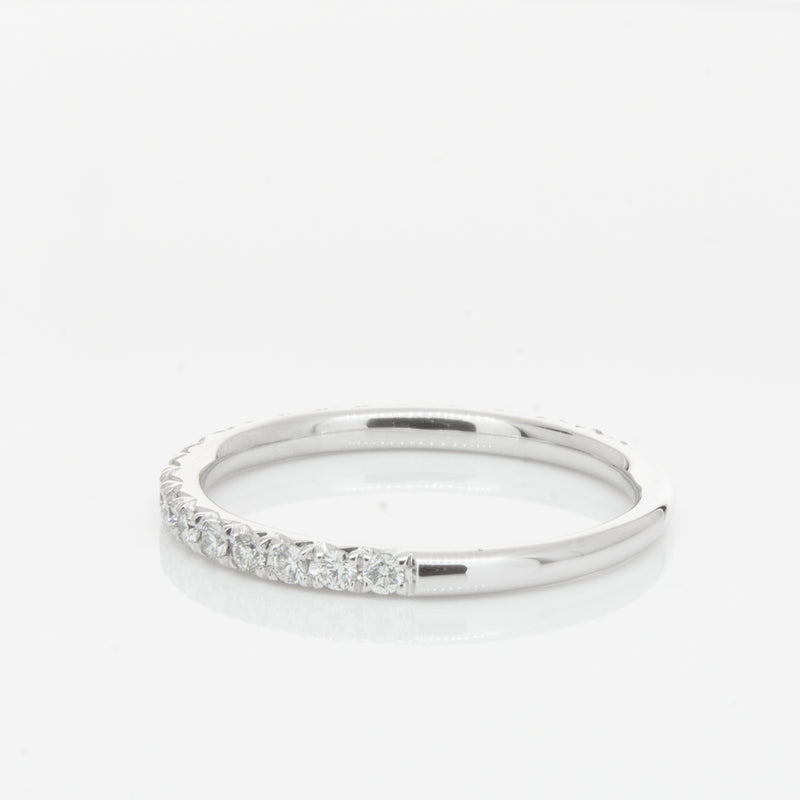 18ct White Gold .34ct Diamond Comet Band-Ring-Walker & Hall