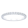 18ct White Gold .34ct Diamond Comet Band-Ring-Walker & Hall