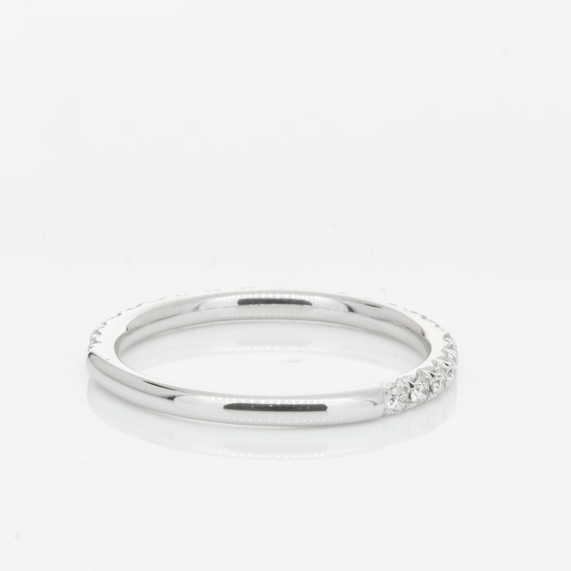 18ct White Gold .34ct Diamond Comet Band-Ring-Walker & Hall