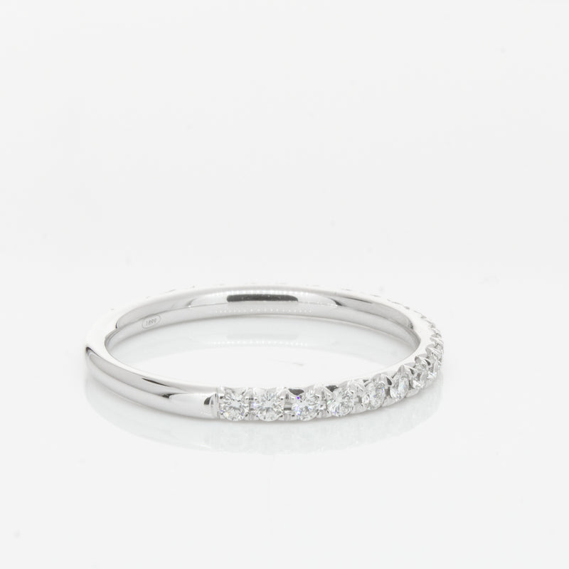 18ct White Gold .34ct Diamond Comet Band-Ring-Walker & Hall