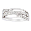 14ct White Gold Diamond Nevaeh Band-Ring-Walker & Hall