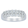 18ct White Gold 1.00ct Diamond Apollo Ring-Ring-Walker & Hall