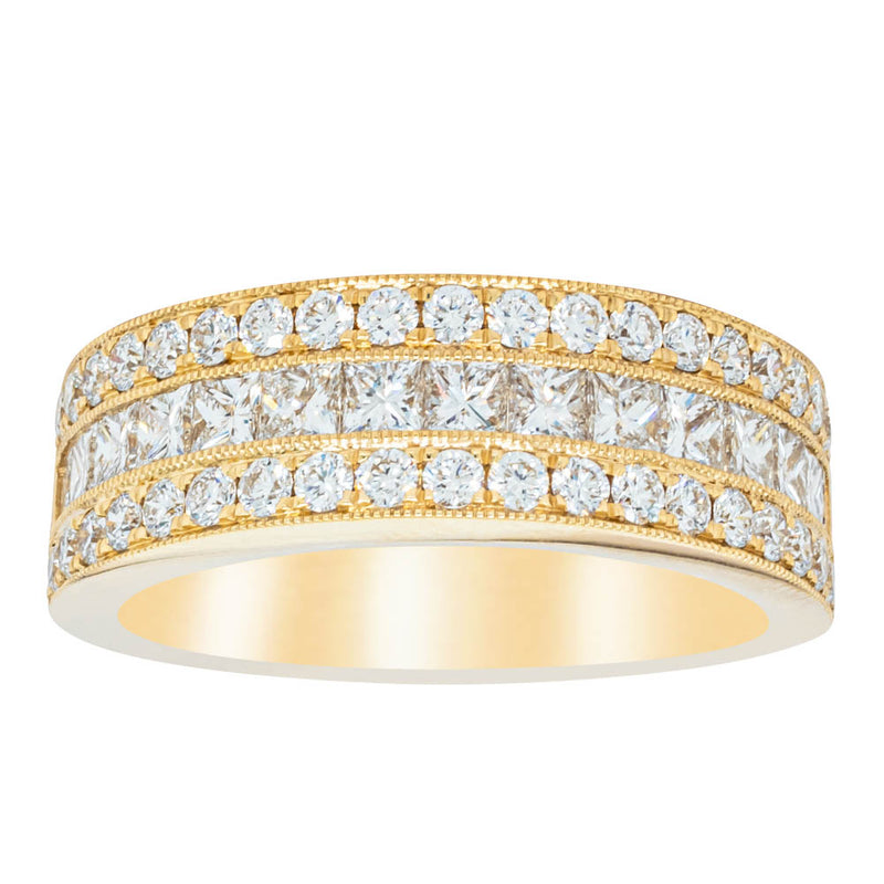 18ct Yellow Gold 1.41ct Diamond Legacy Ring-Ring-Walker & Hall