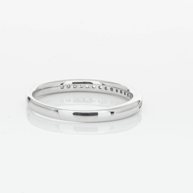 14ct White Gold Diamond Vida Band-Ring-Walker & Hall