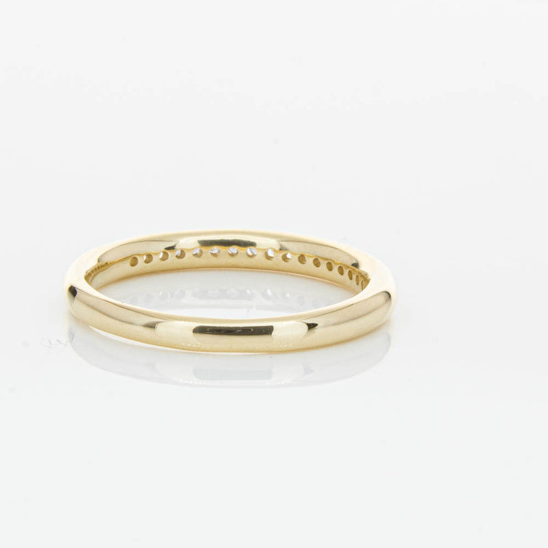 14ct Yellow Gold Diamond Vida Band-Ring-Walker & Hall