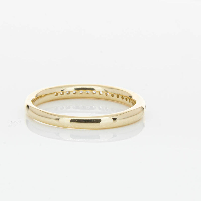 14ct Yellow Gold Diamond Vida Band-Ring-Walker & Hall