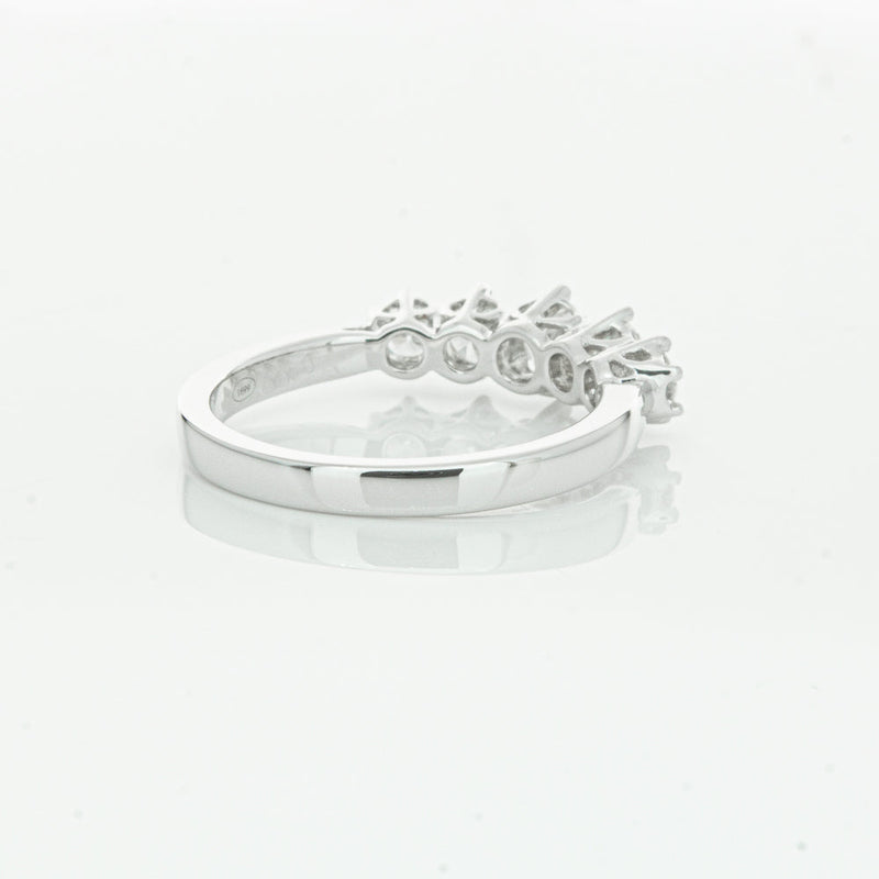 18ct White Gold .81ct Diamond Monarch Ring-Ring-Walker & Hall