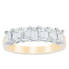 18ct Yellow Gold 1.54ct Emerald Cut Diamond Asra Ring-Ring-Walker & Hall