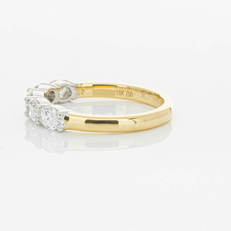 18ct Yellow Gold 1.01ct Oval Cut Diamond Panorama Ring-Ring-Walker & Hall
