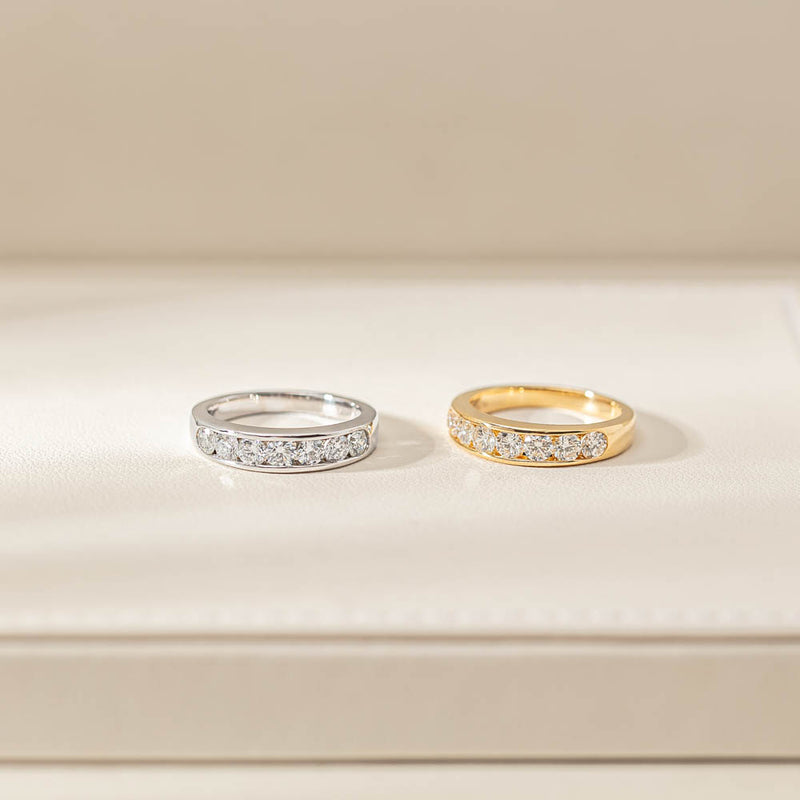 18ct White Gold 1.00ct Diamond Tigris Ring-Ring-Walker & Hall