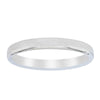 18ct White Gold 2.5mm Band-Ring-Walker & Hall