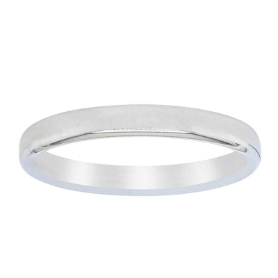 18ct White Gold 2.5mm Band-Ring-Walker & Hall