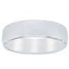 9ct White Gold 6mm Band-Ring-Walker & Hall