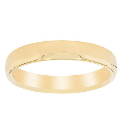 18ct Yellow Gold 3.5mm Band-Ring-Walker & Hall