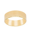 9ct Yellow Gold 7mm Square Profile Band-Ring-Walker & Hall