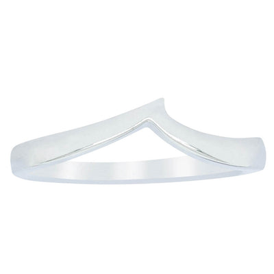 Platinum Fitted Equinox Ring-Ring-Walker & Hall