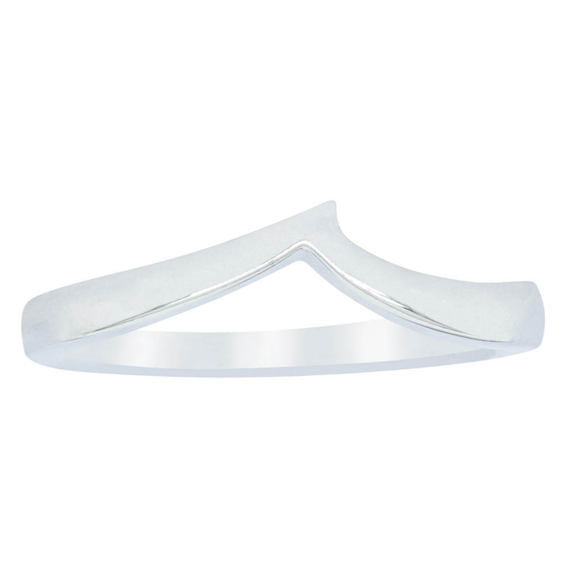 Platinum Fitted Equinox Ring-Ring-Walker & Hall