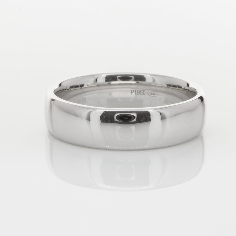 Platinum 6mm Band-Ring-Walker & Hall
