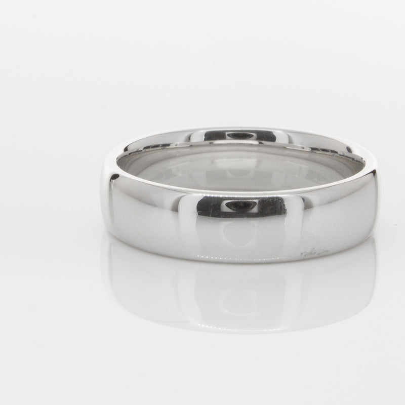 Platinum 6mm Band-Ring-Walker & Hall