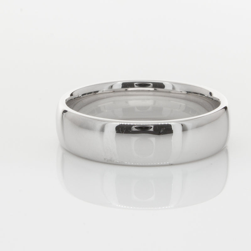 Platinum 6mm Band-Ring-Walker & Hall