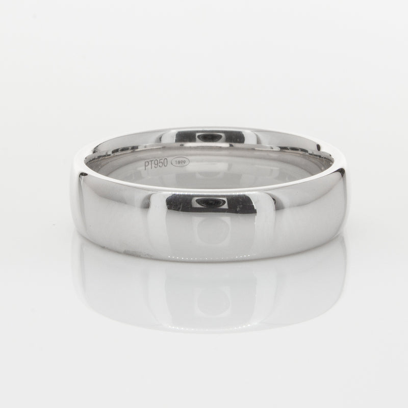 Platinum 6mm Band-Ring-Walker & Hall