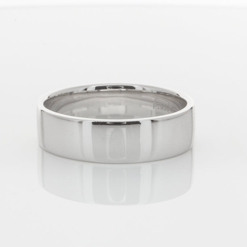 Platinum 6mm Band-Ring-Walker & Hall