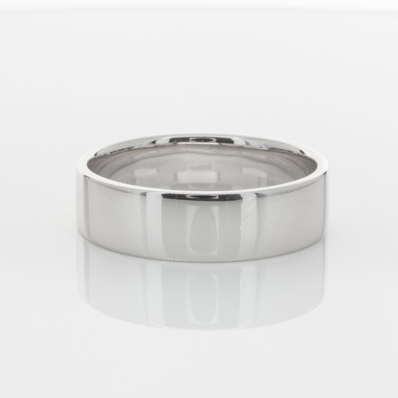 Platinum 6mm Band-Ring-Walker & Hall