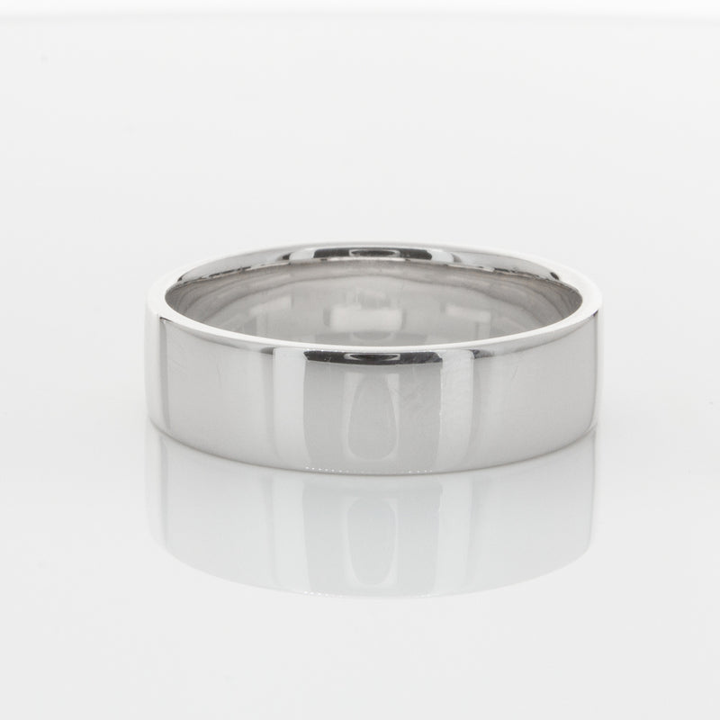 Platinum 6mm Band-Ring-Walker & Hall