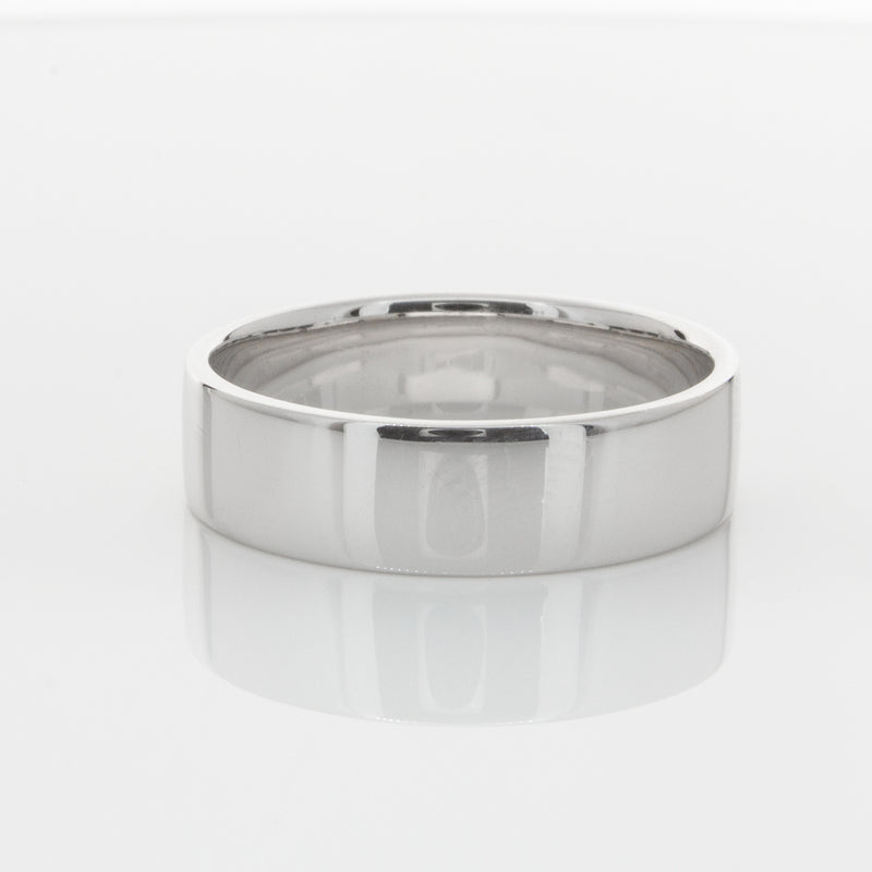 Platinum 6mm Band-Ring-Walker & Hall