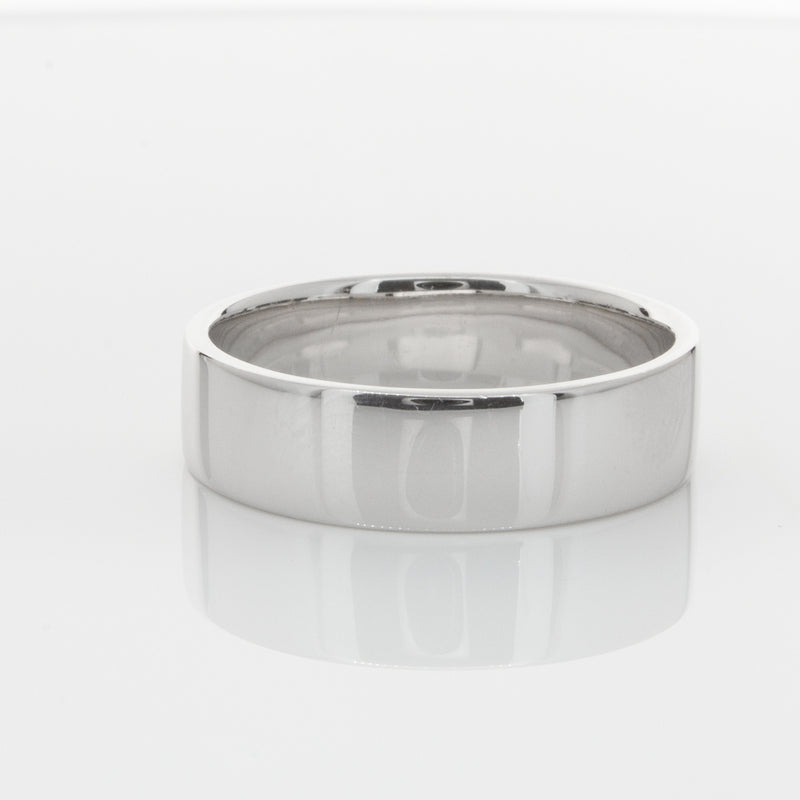 Platinum 6mm Band-Ring-Walker & Hall