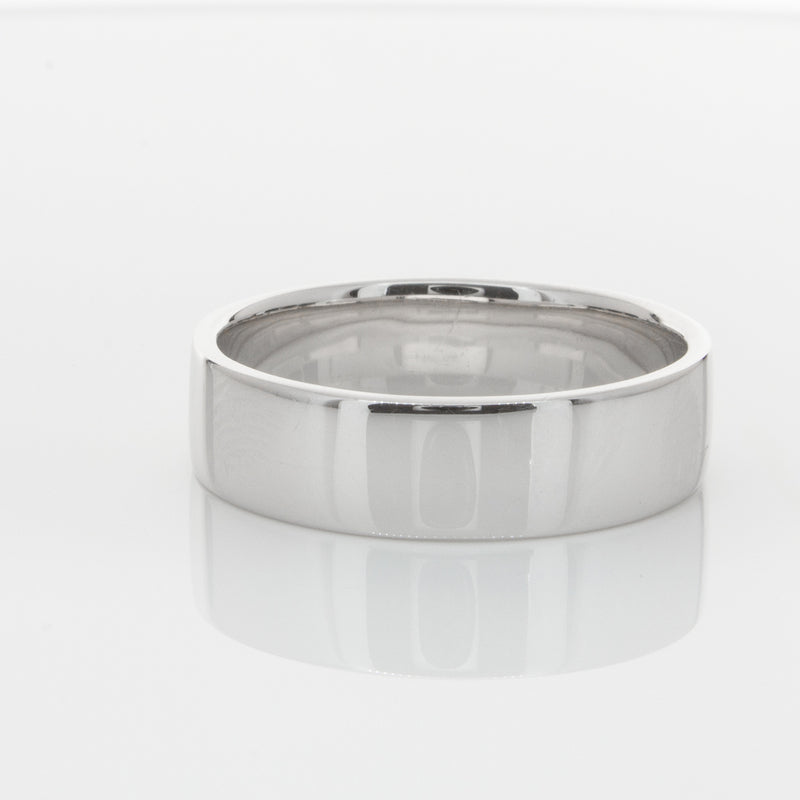 Platinum 6mm Band-Ring-Walker & Hall