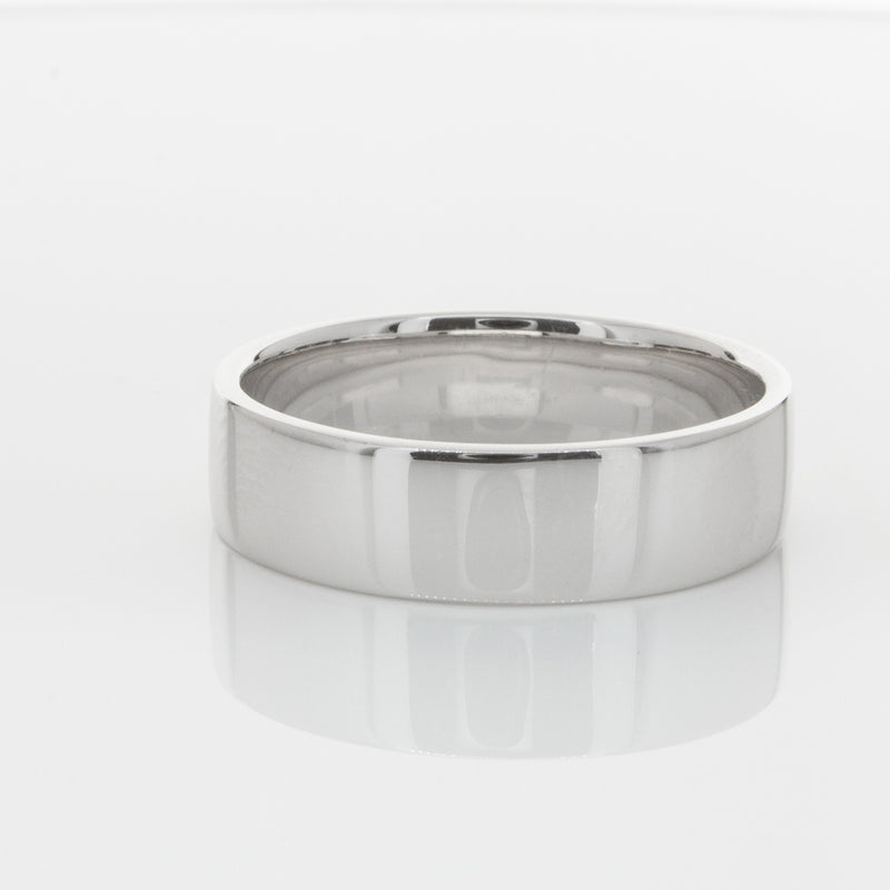 Platinum 6mm Band-Ring-Walker & Hall