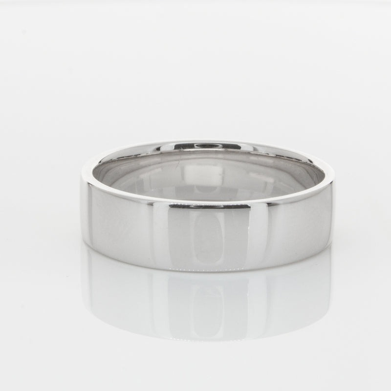Platinum 6mm Band-Ring-Walker & Hall