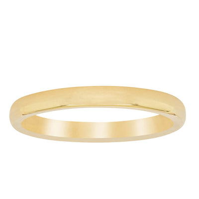 18ct Yellow Gold Nova Band-Ring-Walker & Hall
